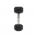 FixtureDisplays® Rubber Dumbbell in Pair - with Metal Handles Pair of two 10 lbs Dumbbells 15188